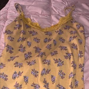 floral tank top